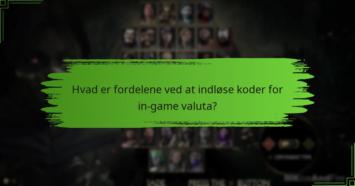 Hvilke typer koder er tilgængelige for Mortal Kombat 11?