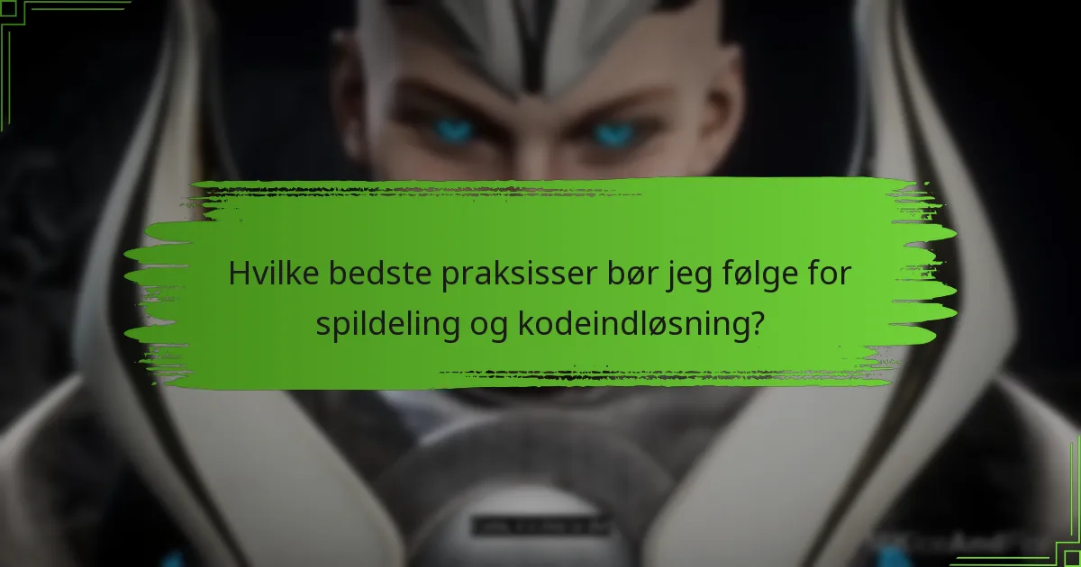 Hvilke begrænsninger findes der for spildeling og kodeindløsning?