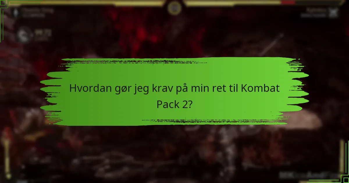 Hvordan sammenlignes Kombat Pack 2 med tidligere pakker?