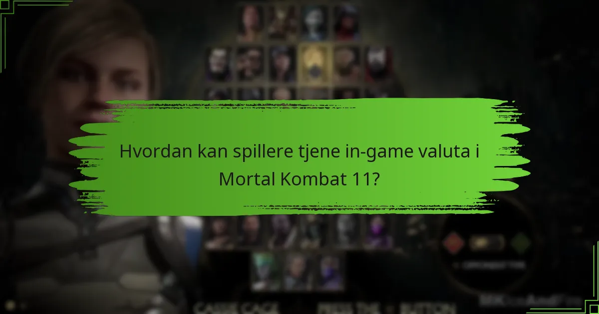 Hvilke genstande er tilgængelige i Mortal Kombat 11-butikken?